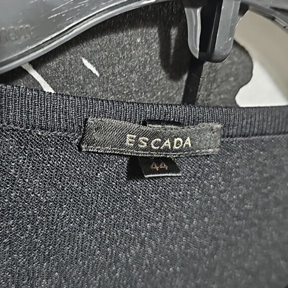 Escada Polkadot Silk Blouse Top Size 44 - Picture 4 of 7